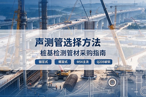 宁南声测管选型标准