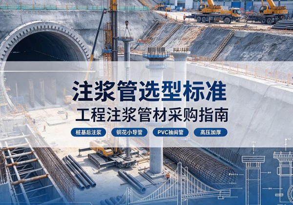 宁南注浆管选型标准